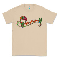 Mushroom merry christmas western Classic Tee - CowhideDigitalArt