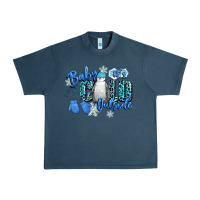 Midnight Navy baby its cold outside Urban Heavy Tee - CowGirlArtShop