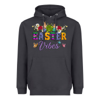 Smoke easter vibes and butterfly with bunny and flowers Heavyweight Hoodie - Artiststas