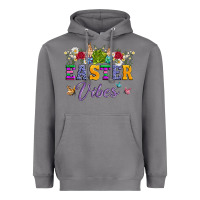 Storm easter vibes and butterfly with bunny and flowers Heavyweight Hoodie - Artiststas