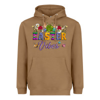 Toasted Coconut easter vibes and butterfly with bunny and flowers Heavyweight Hoodie - Artiststas