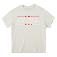 Cream Make Treason Wrong Again Political Resist Lying Anti-Trump Heavy Core Tee - minhPixels