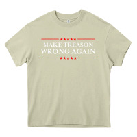 Mossy Make Treason Wrong Again Political Resist Lying Anti-Trump Heavy Core Tee - minhPixels