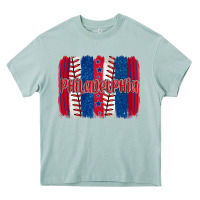 Arona philadelphia baseball team spirit brushstrokes Heavy Core Tee - Artiststas