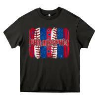 Asphalt philadelphia baseball team spirit brushstrokes Heavy Core Tee - Artiststas