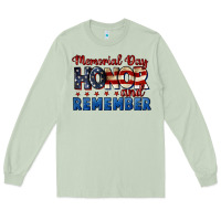 Matcha Memorial day honor and remember 4th of july Long Sleeve Tee - CowGirlArtShop