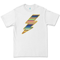 White Yellow Aztec Patterned Lightning Premium Tee - Bettercallsaul