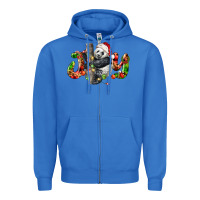 True Royal panda joy christmas Zipper Hoodie - LillyAllenDesigns