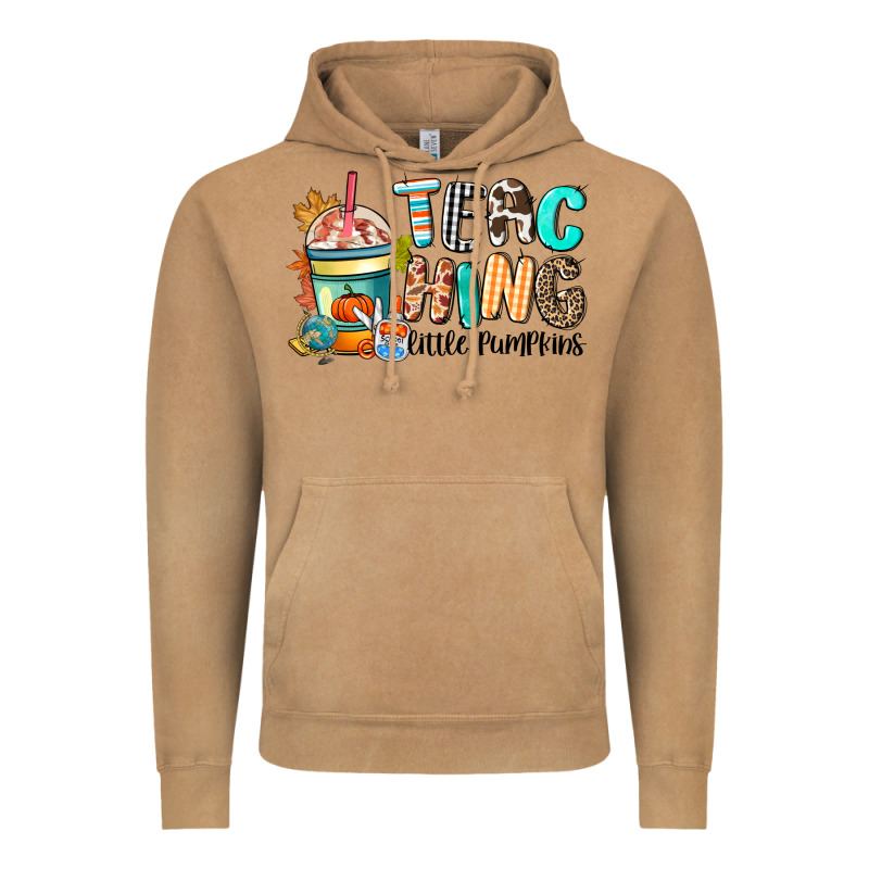 Teaching Little Pumpkins Vintage Hoodie by CowGirlArtShop | Teevron