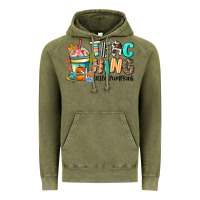 Vintage Olive teaching little pumpkins Vintage Hoodie - CowGirlArtShop