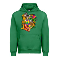 Emerald mississippi map mardi gras Urban Hoodie - AdoDesignShop