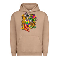Pigment Burro mississippi map mardi gras Urban Hoodie - AdoDesignShop