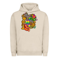 Pigment French Oak mississippi map mardi gras Urban Hoodie - AdoDesignShop