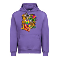Tulip mississippi map mardi gras Urban Hoodie - AdoDesignShop