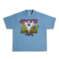 Pebble Blue spooky spooky spooky vibes Urban Heavy Tee - CowGirlArtShop