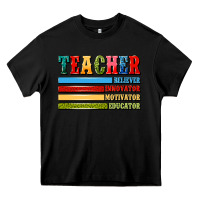 Black teacher Heavy Core Tee - Artiststas