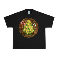 Black Softball Leopard  Christmas Urban Heavy Tee - RanaPortraitStore
