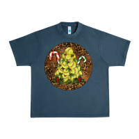 Midnight Navy Softball Leopard  Christmas Urban Heavy Tee - RanaPortraitStore