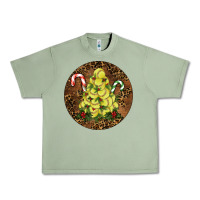 Oil Green Softball Leopard  Christmas Urban Heavy Tee - RanaPortraitStore