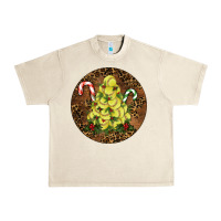 Sandshell Softball Leopard  Christmas Urban Heavy Tee - RanaPortraitStore