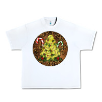White Softball Leopard  Christmas Urban Heavy Tee - RanaPortraitStore