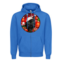 True Royal christmas bombay cat Zipper Hoodie - LillyAllenDesigns