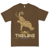 Cacao Thai Flag Vacation Bangkok Travel Thailand Premium Tee - minhPixels