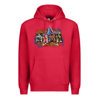 Cardinal patriotic mama Premium Hoodie - BundleAndBundleShop