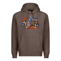 Coffee patriotic mama Premium Hoodie - BundleAndBundleShop