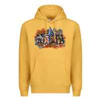 Mustard patriotic mama Premium Hoodie - BundleAndBundleShop