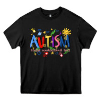 Black autism accept understand love Heavy Core Tee - Artiststas