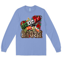 Colony Blue Mexican Mom Mexico Long Sleeve Tee - HowdyJamesFarm
