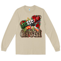 Mushroom Mexican Mom Mexico Long Sleeve Tee - HowdyJamesFarm