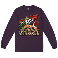 Plum Mexican Mom Mexico Long Sleeve Tee - HowdyJamesFarm