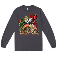 Smoke Mexican Mom Mexico Long Sleeve Tee - HowdyJamesFarm