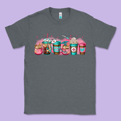 Nurse Fuel Coffee Cup Classic Tee Designed By Jasminsmagicworld