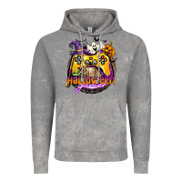 Cloud Rock halloween gamer Vintage Hoodie - CowGirlArtShop