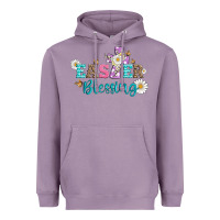 Lavender easter blessing with  cross Heavyweight Hoodie - Artiststas