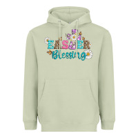 Matcha easter blessing with  cross Heavyweight Hoodie - Artiststas