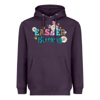 Plum easter blessing with  cross Heavyweight Hoodie - Artiststas