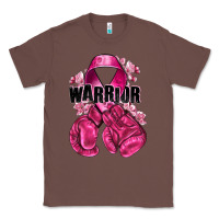 Chestnut Warrior Breast Cancer with boxing gloves Classic Tee - NancyCooperArtShop