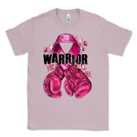 Lilac Warrior Breast Cancer with boxing gloves Classic Tee - NancyCooperArtShop