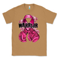 Toasted Coconut Warrior Breast Cancer with boxing gloves Classic Tee - NancyCooperArtShop