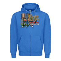 True Royal merry christmas texas Zipper Hoodie - SublimationCraftShop
