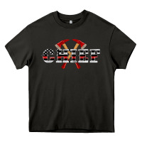 Asphalt firefighter chief Heavy Core Tee - Artiststas