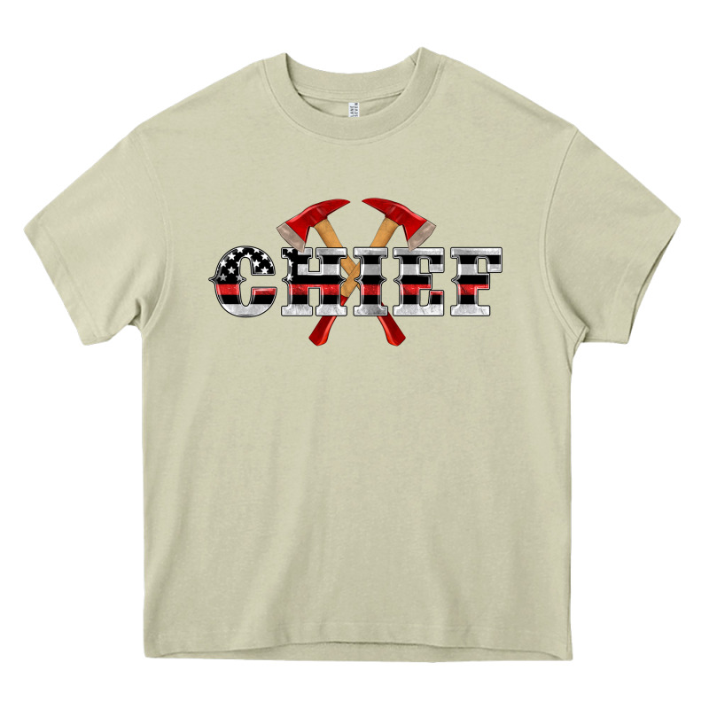 Firefighter Chief Heavy Core Tee by Artiststas | Teevron