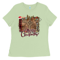 Matcha Merry Christmas Hairdresser Ladies Tee - Bettercallsaul