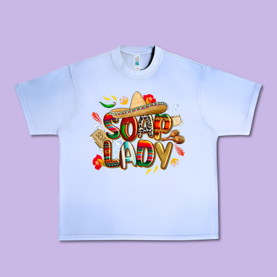 Cinco De Mayo Soap Lady Urban Heavy Tee Designed By Cowgirlartshop
