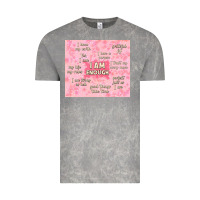 Cloud Rock i am enough with glitter Vintage Tee - TumblerDesignByShophia