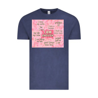 Vintage Denim i am enough with glitter Vintage Tee - TumblerDesignByShophia